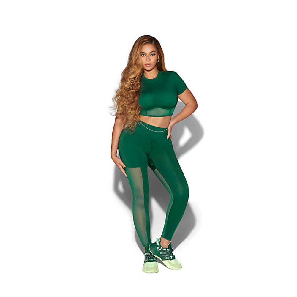 IVY PARK MESH 3-STRIPES TIGHTS